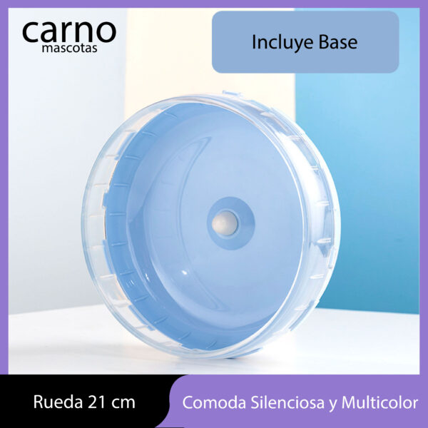 Rueda 21cm Con Base - Imagen 4