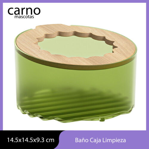 Baño Hamster Caja de Limpieza - Imagen 3