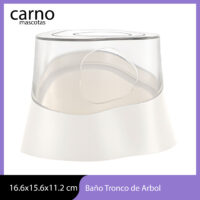 Baño Hamster Tronco de Arbol