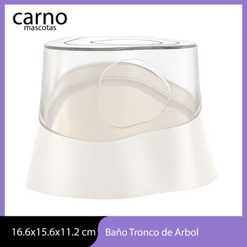 Baño Hamster Tronco de Arbol